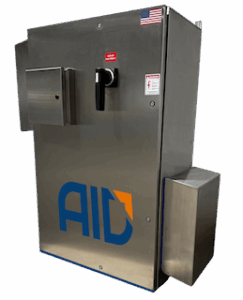 Stainless Panel with logo