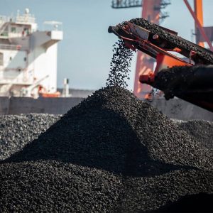 coal handling in a port